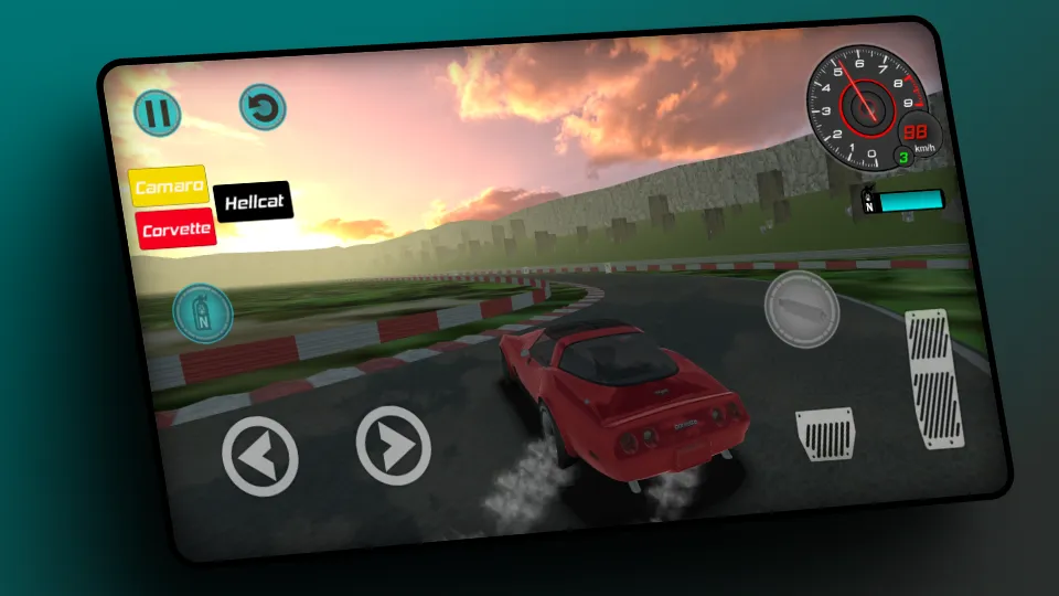 American Car Simulator | Indus Appstore | Screenshot