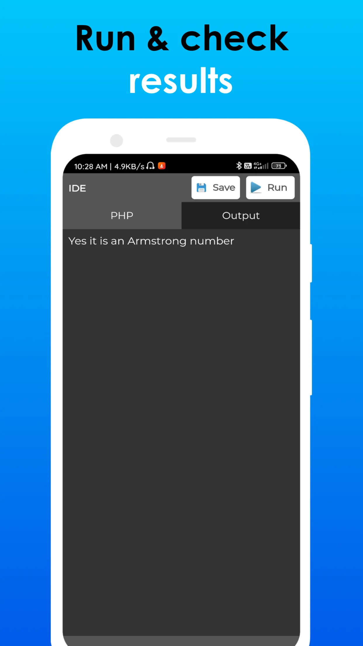 PHP Editor - Code & run PHP | Indus Appstore | Screenshot