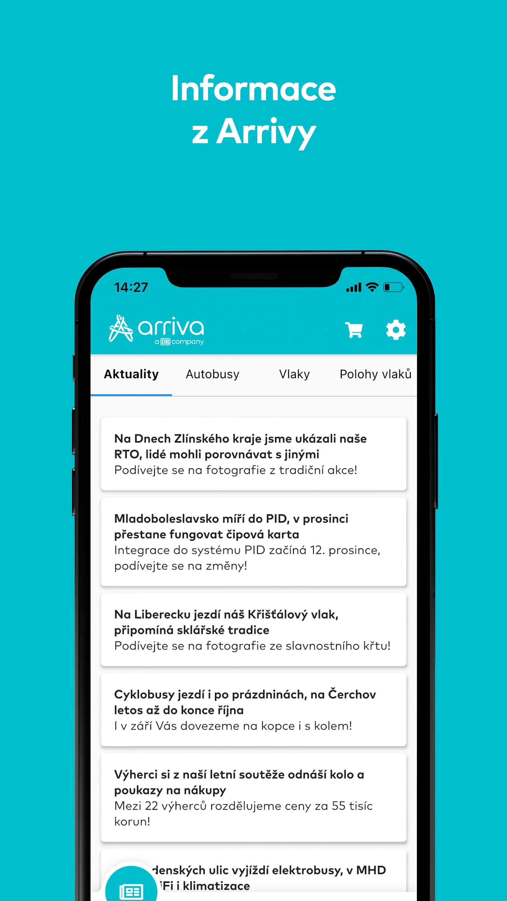 Arriva CZ | Indus Appstore | Screenshot