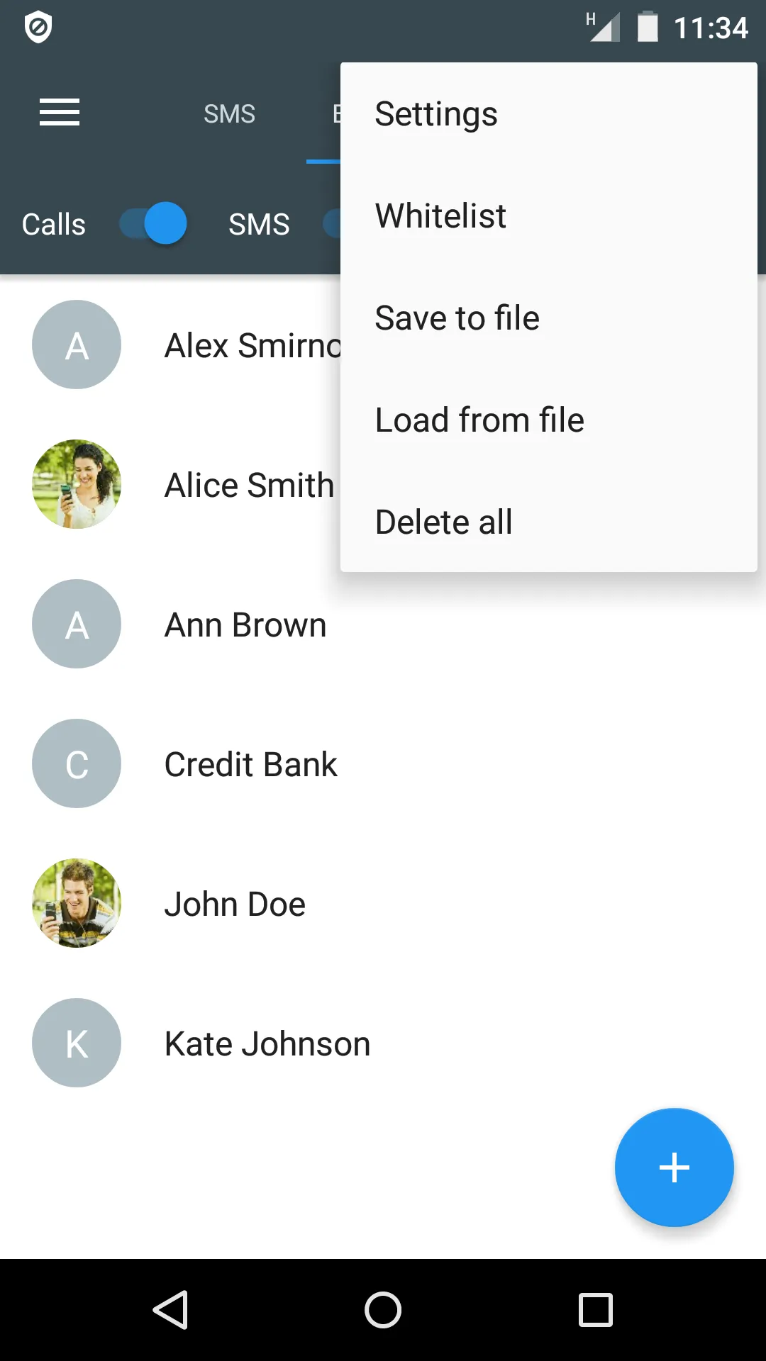 Calls Blacklist - Call Blocker | Indus Appstore | Screenshot