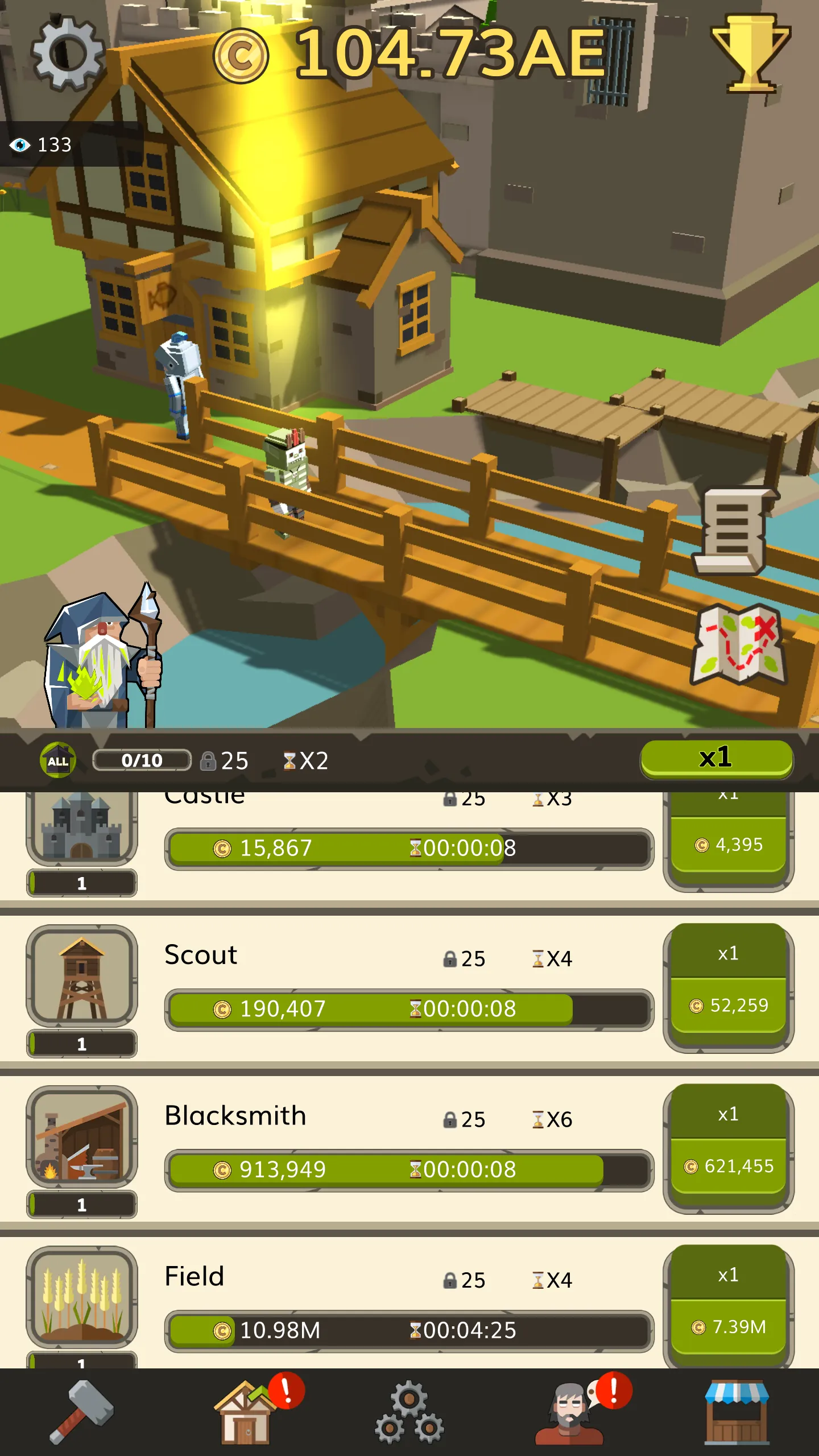 Medieval: Idle Tycoon Game | Indus Appstore | Screenshot