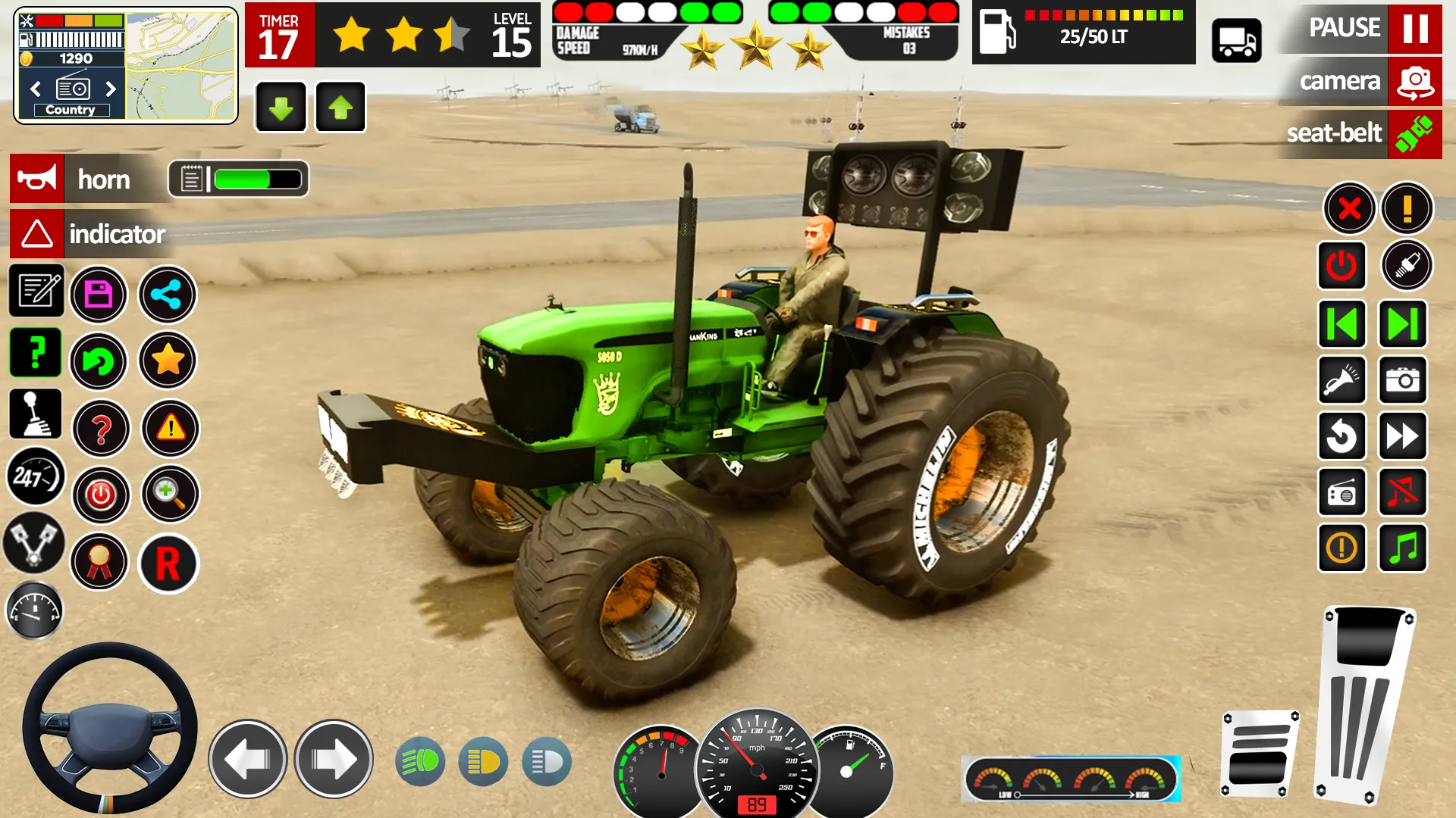 Indian Tractor Games Simulator | Indus Appstore | Screenshot