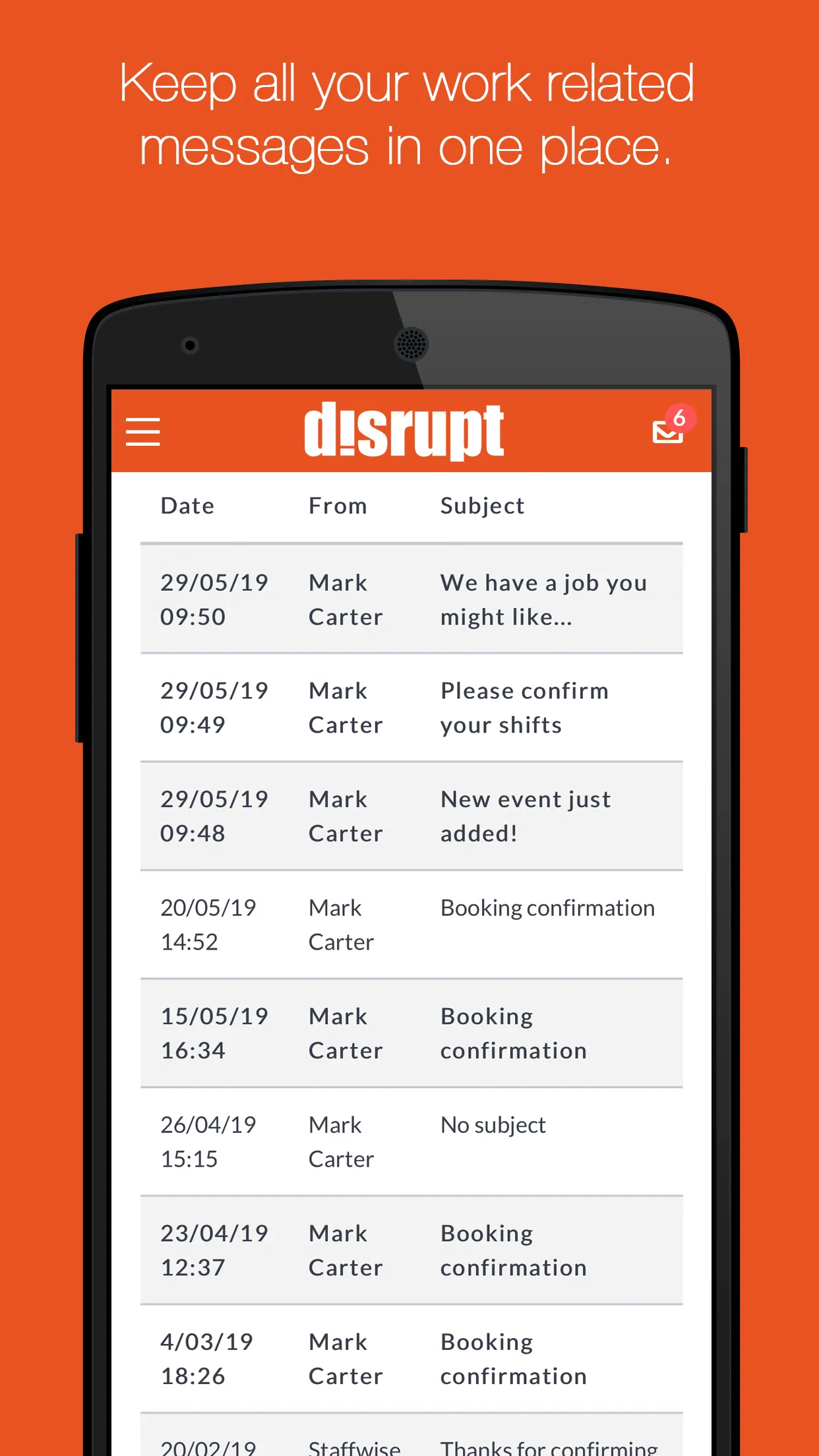 Disrupt Staffing | Indus Appstore | Screenshot