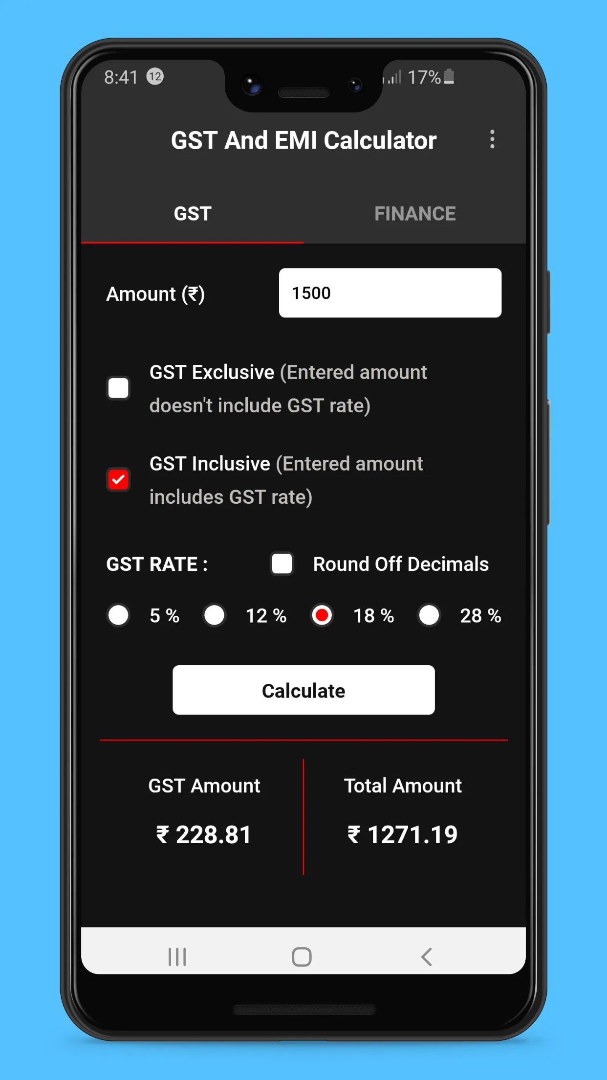 GST Calculator | Indus Appstore | Screenshot