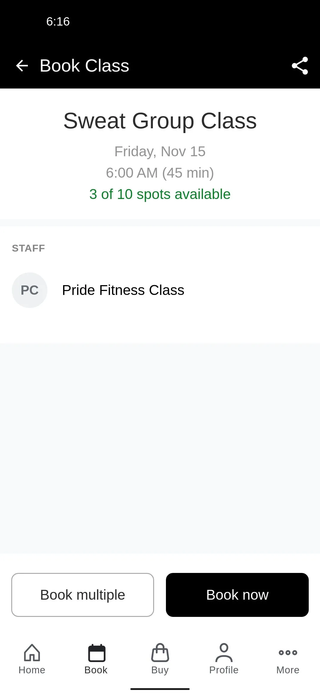 Pride Fitness Liberty | Indus Appstore | Screenshot