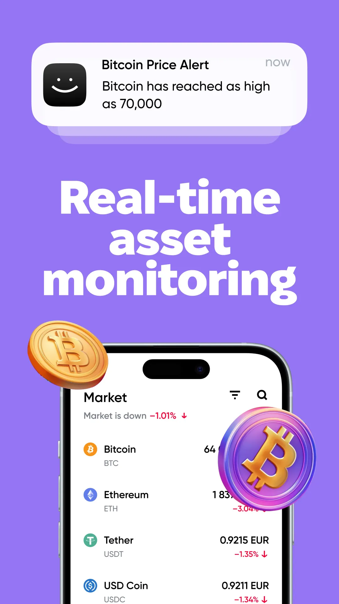 Simple: Buy Сrypto BTC, USDT | Indus Appstore | Screenshot