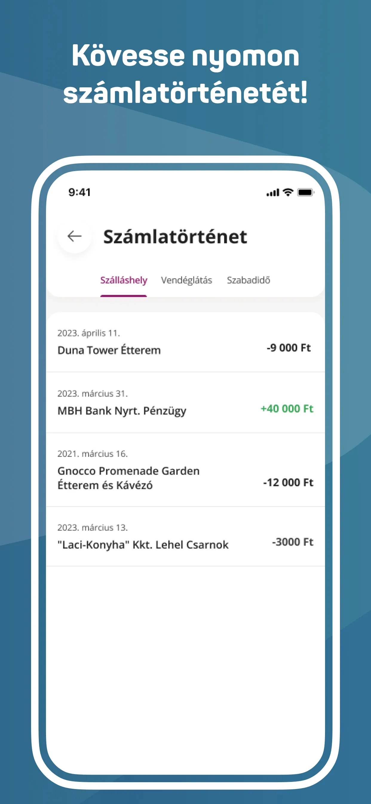 MBH SZÉP Kártya | Indus Appstore | Screenshot