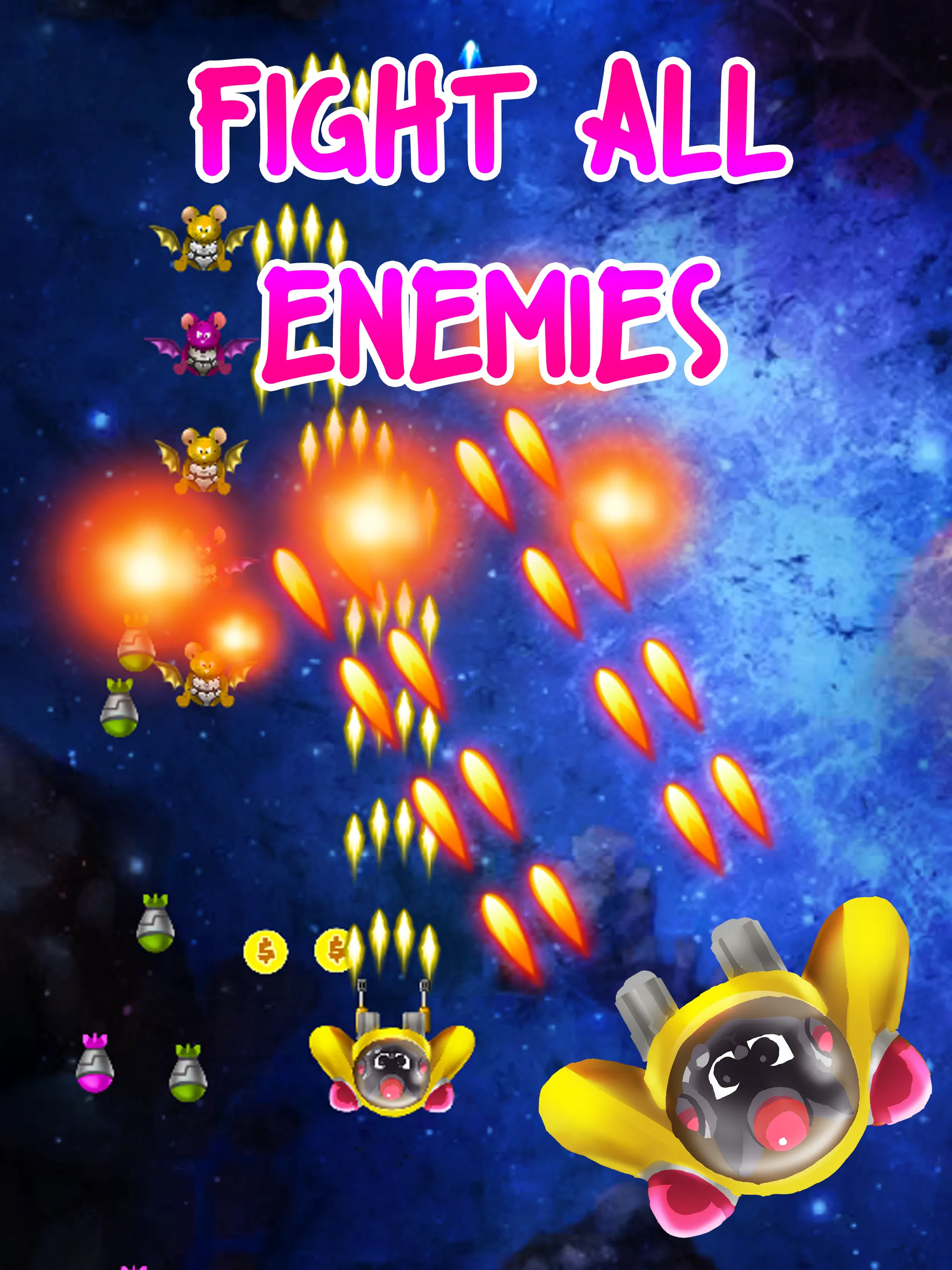 Cat Invader Galaxy Shooter | Indus Appstore | Screenshot