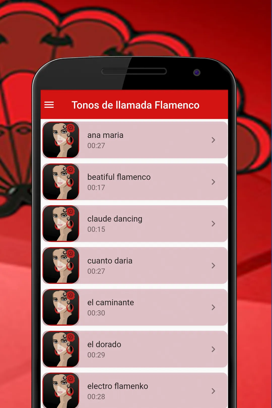 Flamenco Ringtones For Mobile | Indus Appstore | Screenshot