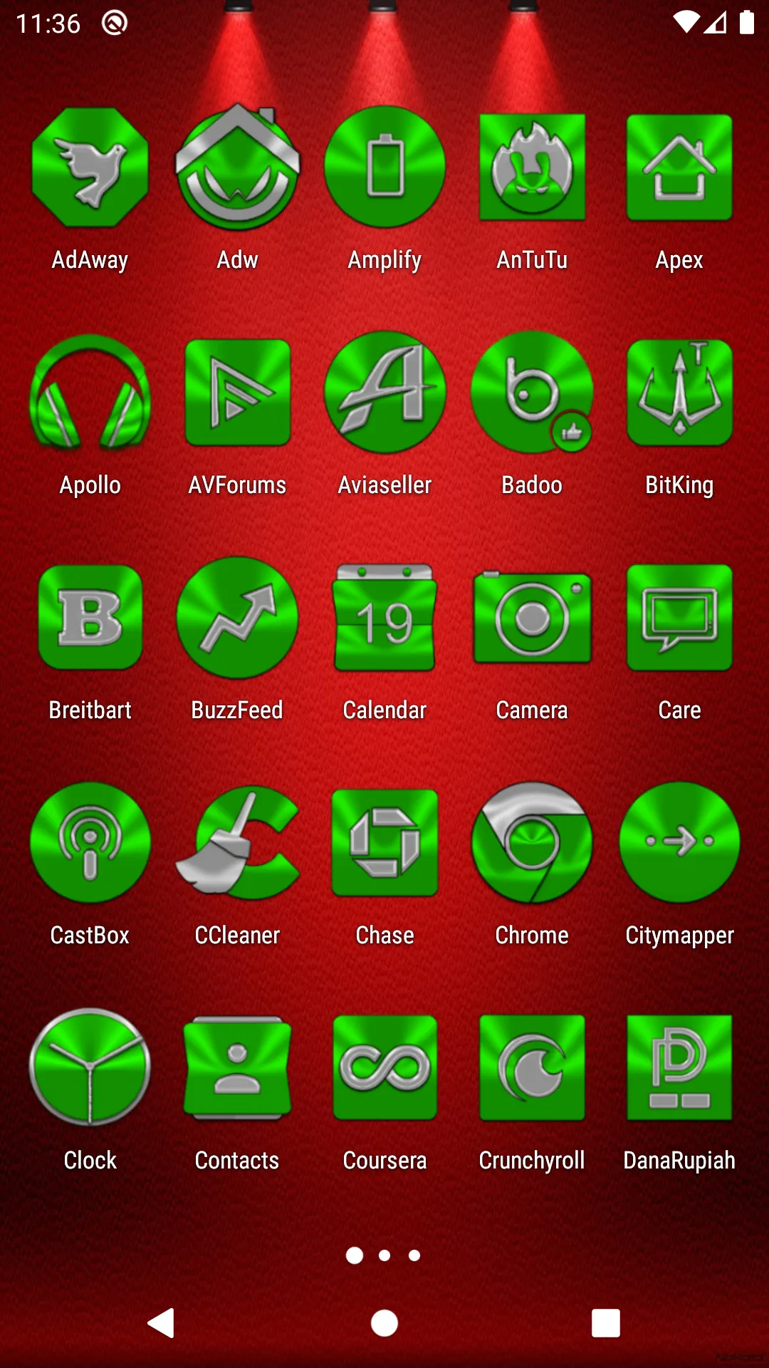 Green Icon Pack | Indus Appstore | Screenshot