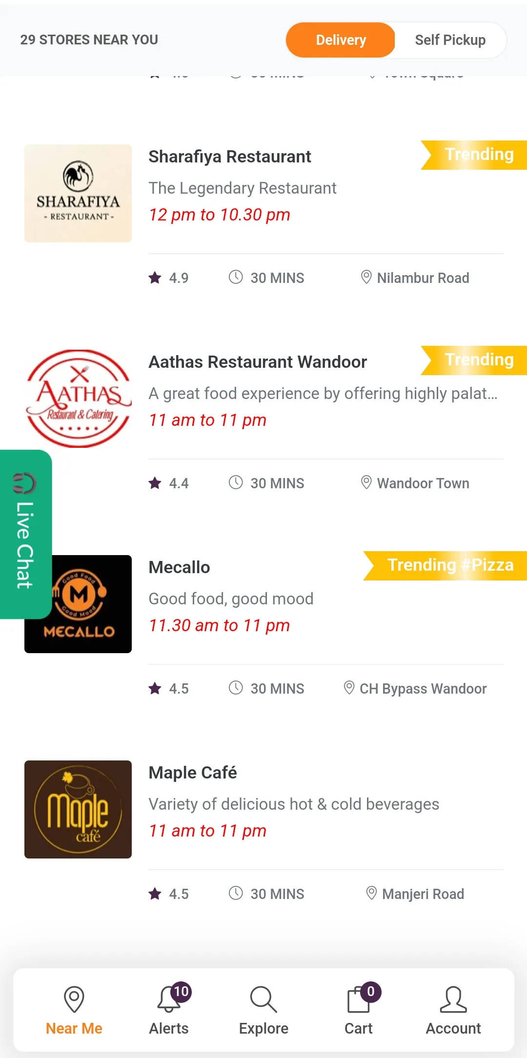 Eastfud - Online Food Delivery | Indus Appstore | Screenshot