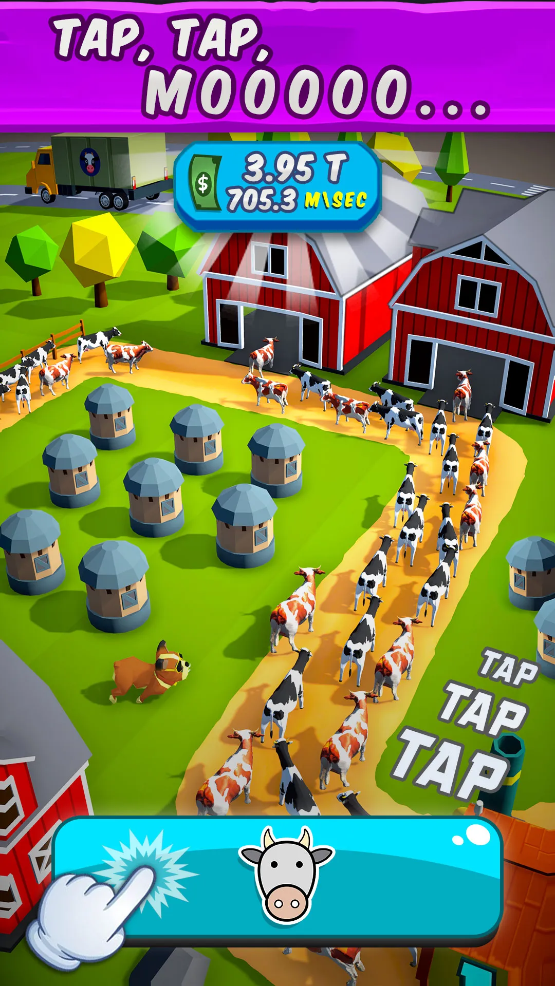 Idle Cow Clicker Games Offline | Indus Appstore | Screenshot