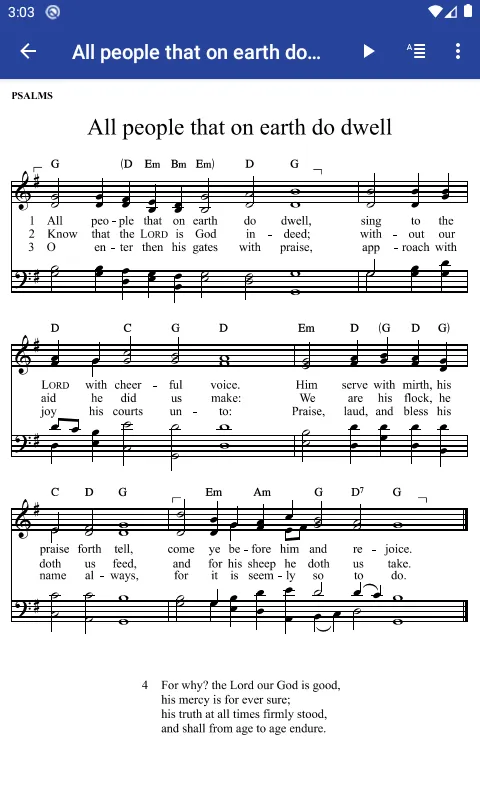 Classic Hymnal | Indus Appstore | Screenshot