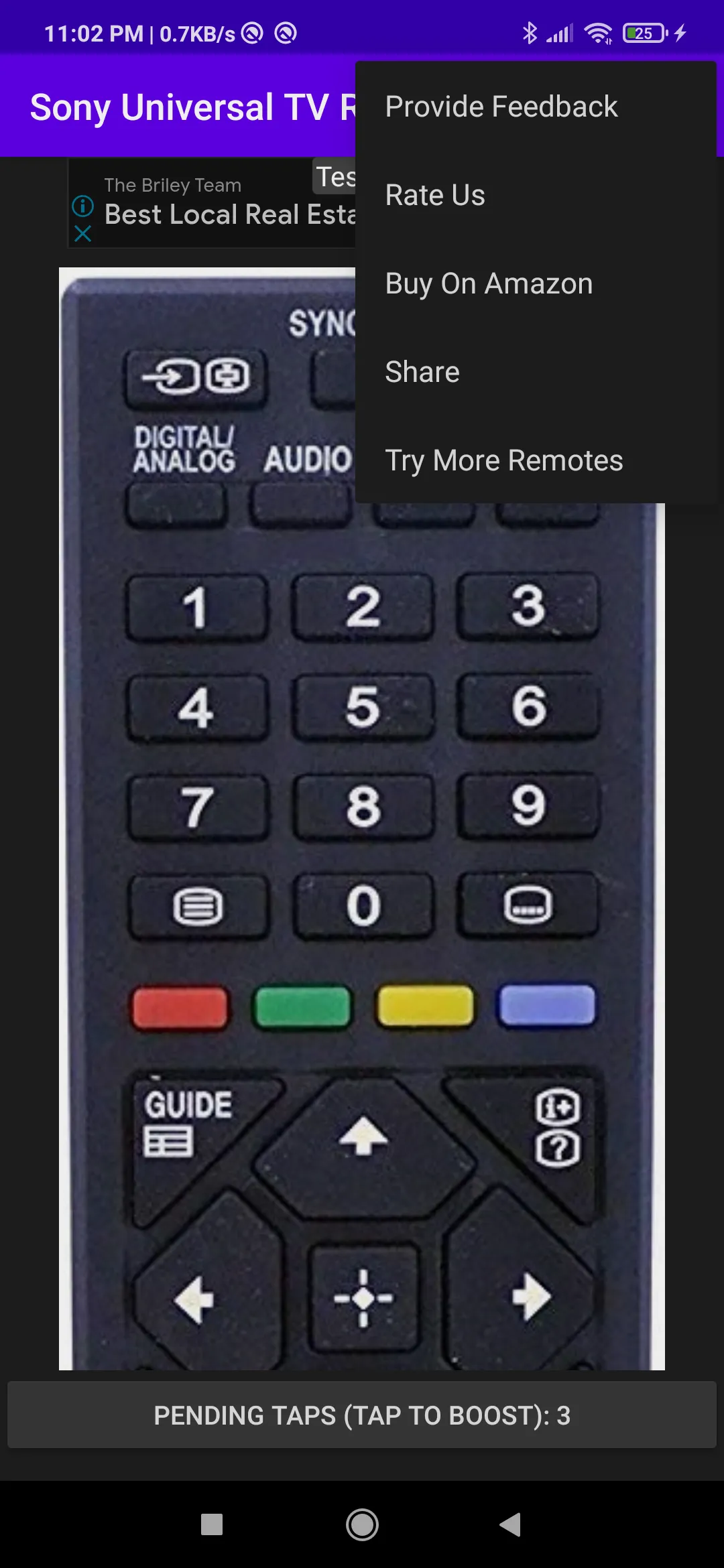 Sony Universal TV Remote | Indus Appstore | Screenshot