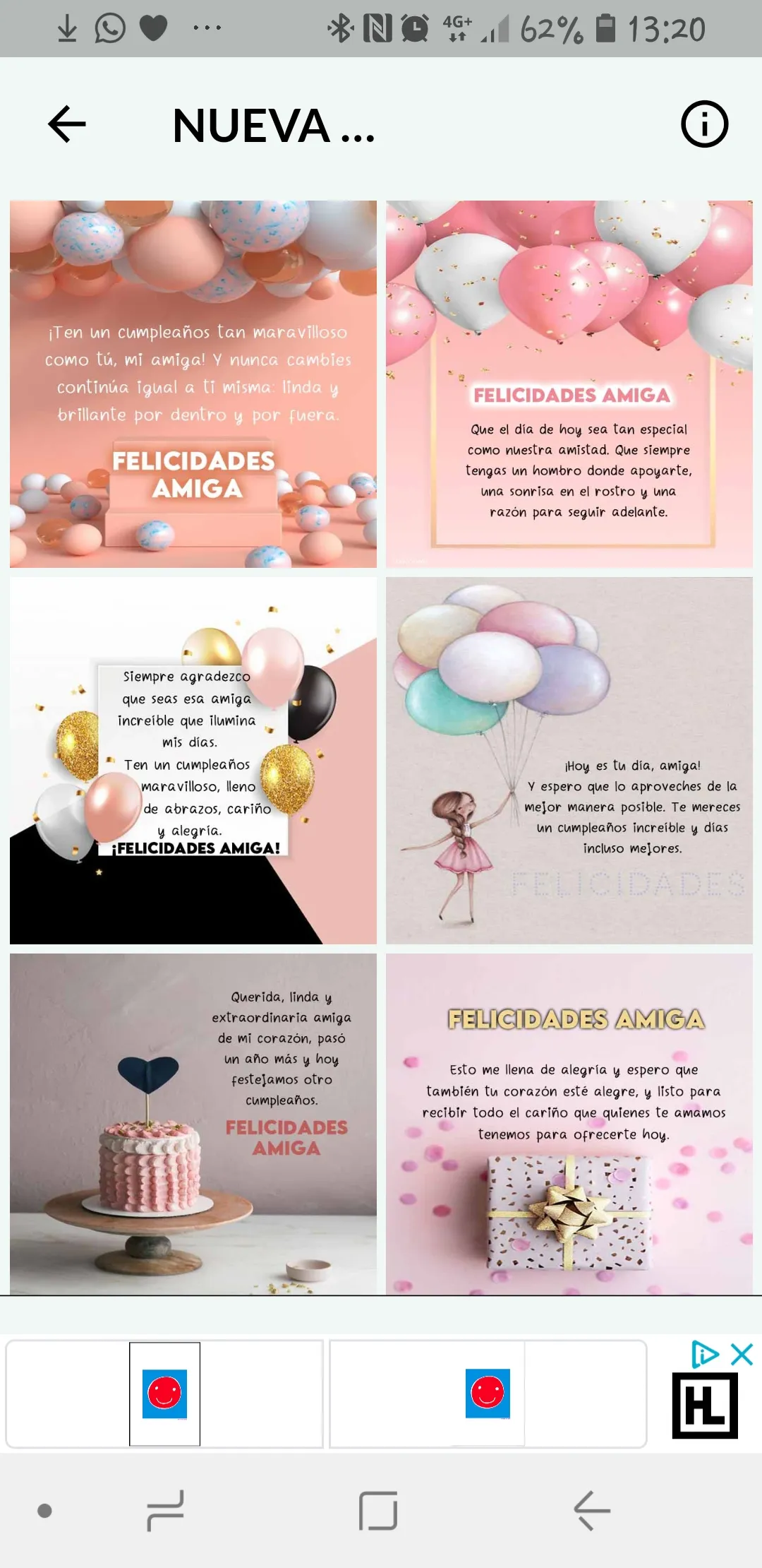 QUERIDA AMIGA FELICIDADES | Indus Appstore | Screenshot