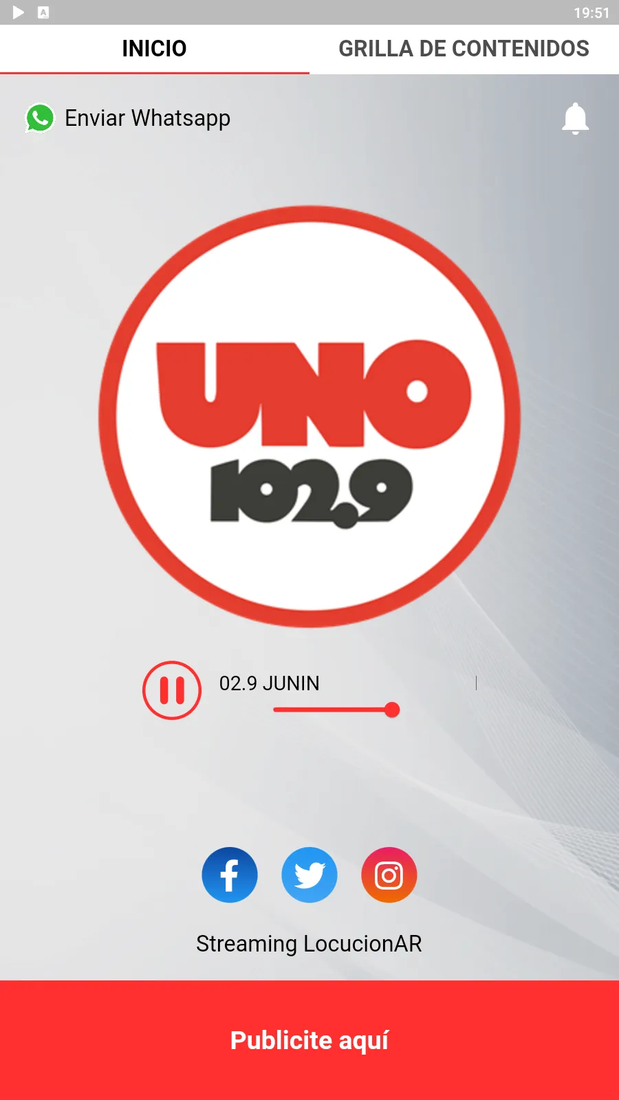 Radio UNO 102.9 Junin | Indus Appstore | Screenshot