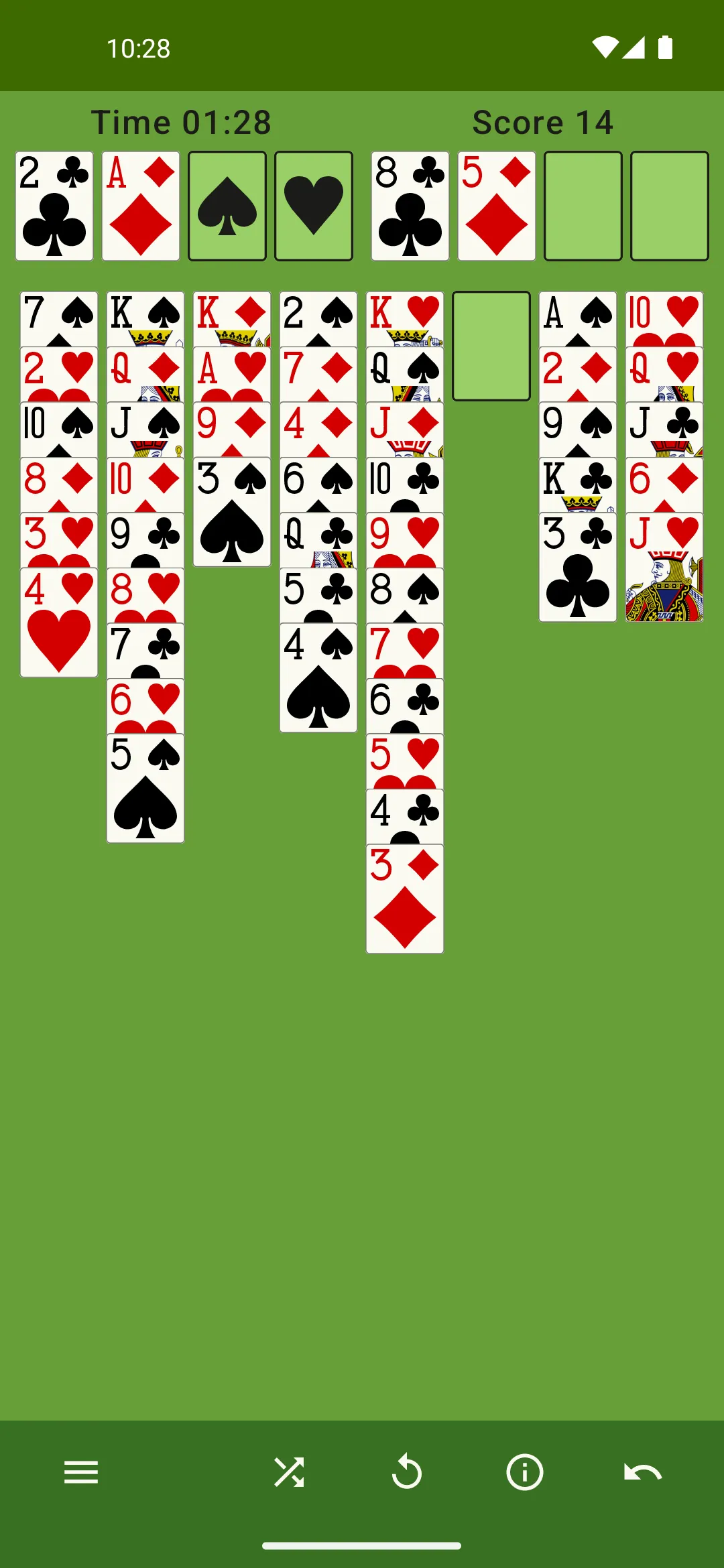 FreeCell | Indus Appstore | Screenshot