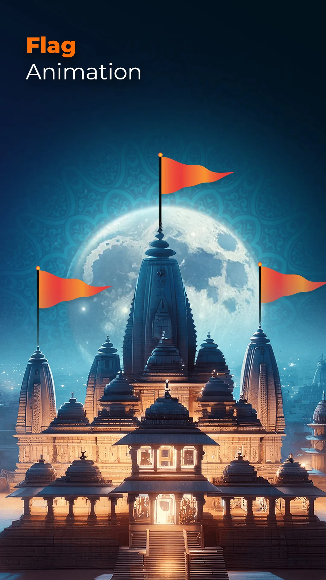 Shri Ram Mandir - Diwali LWP | Indus Appstore | Screenshot