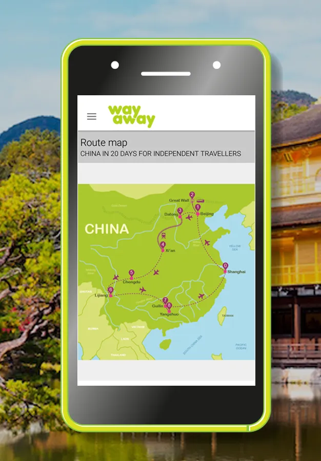 Way Away - Travel itineraries | Indus Appstore | Screenshot