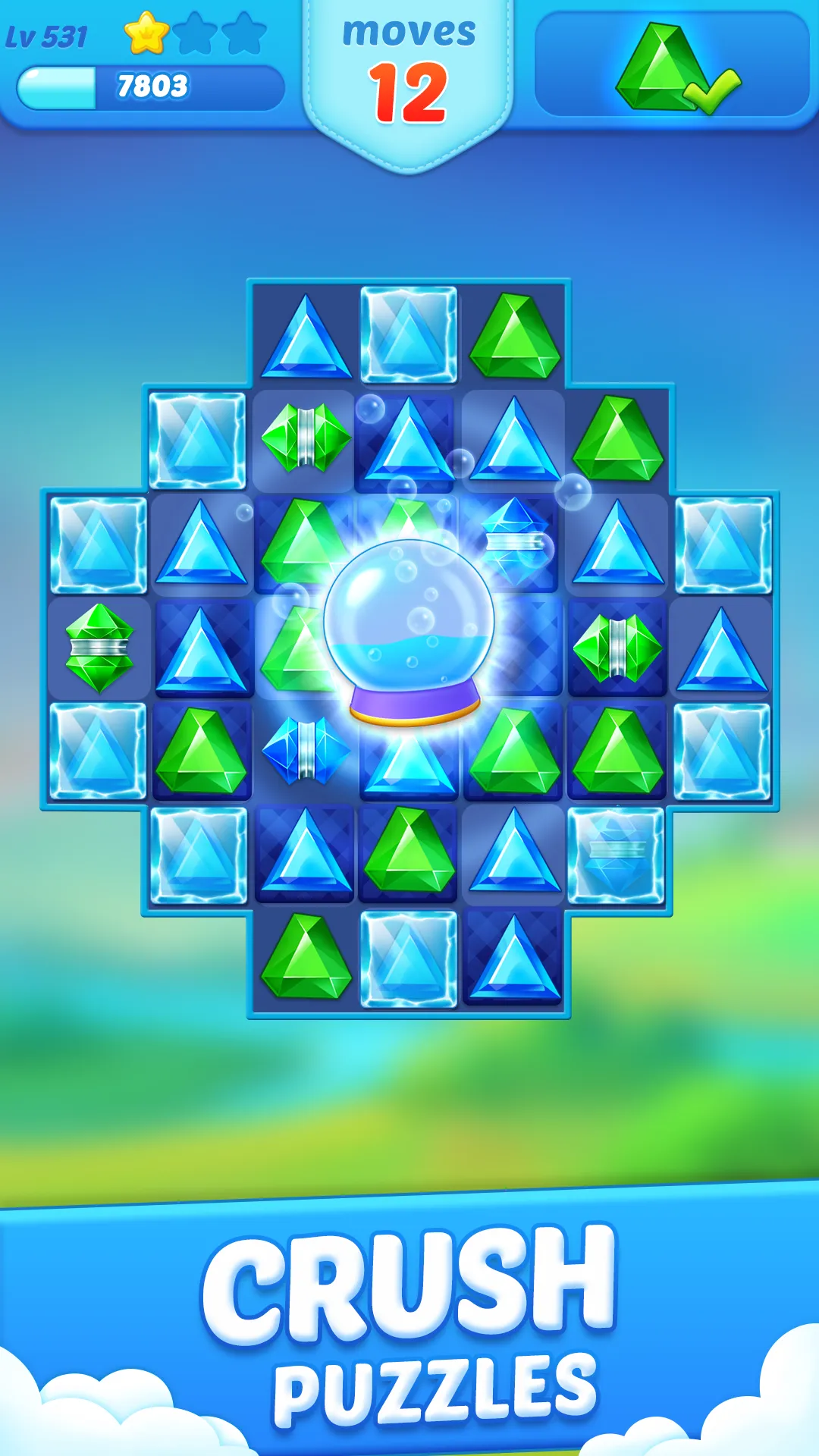 Jewel Crush™ - Match 3 Legend | Indus Appstore | Screenshot