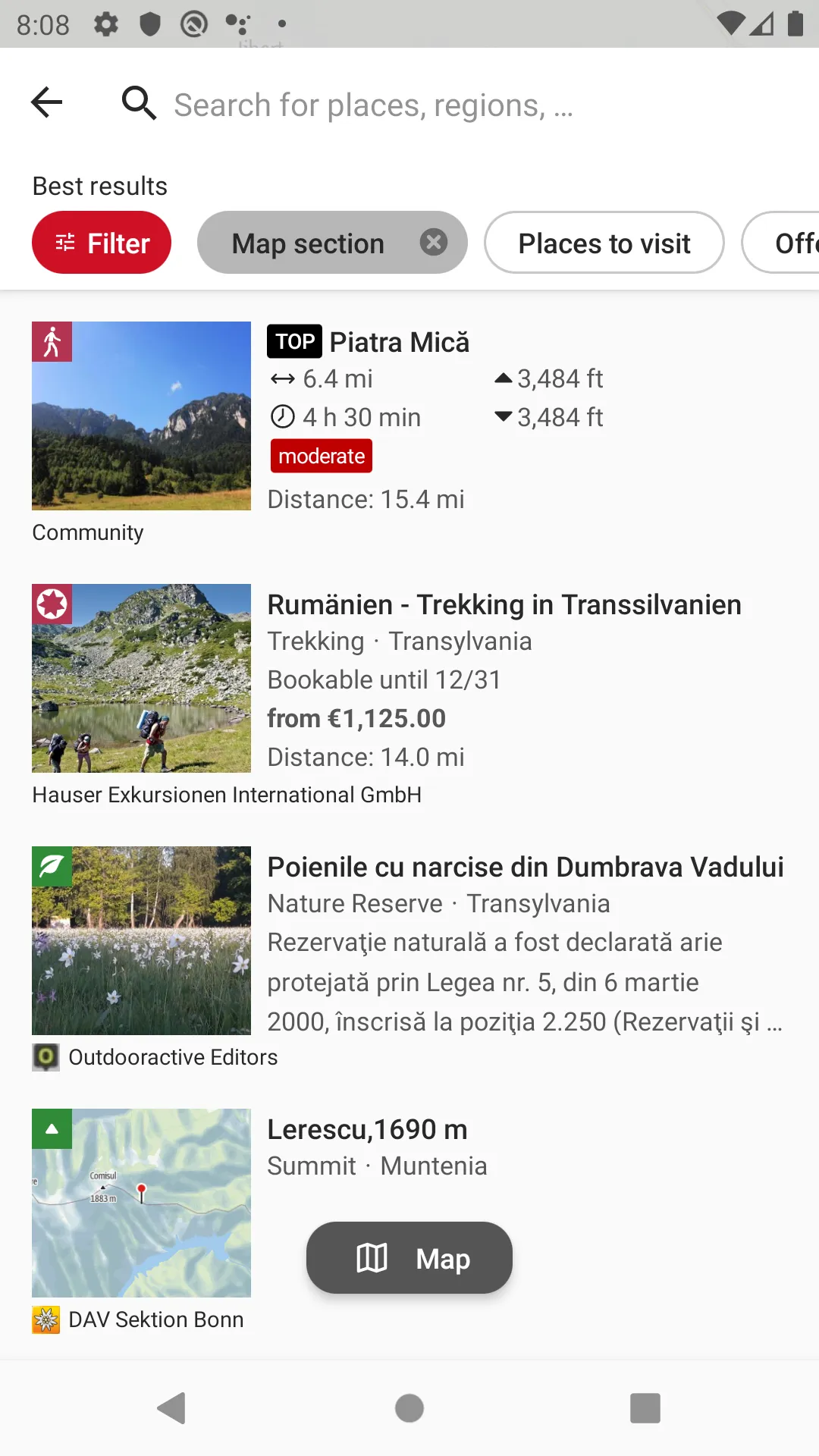 Romania Outdoor Travel Guide | Indus Appstore | Screenshot