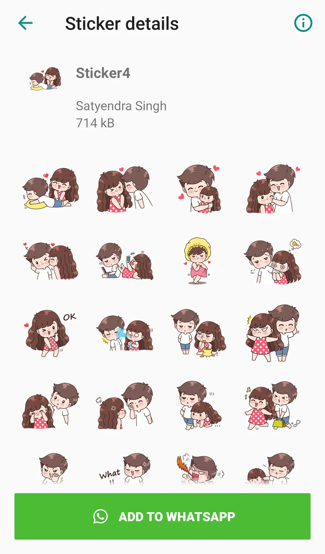 Love Stickers for Whatsapp | Indus Appstore | Screenshot