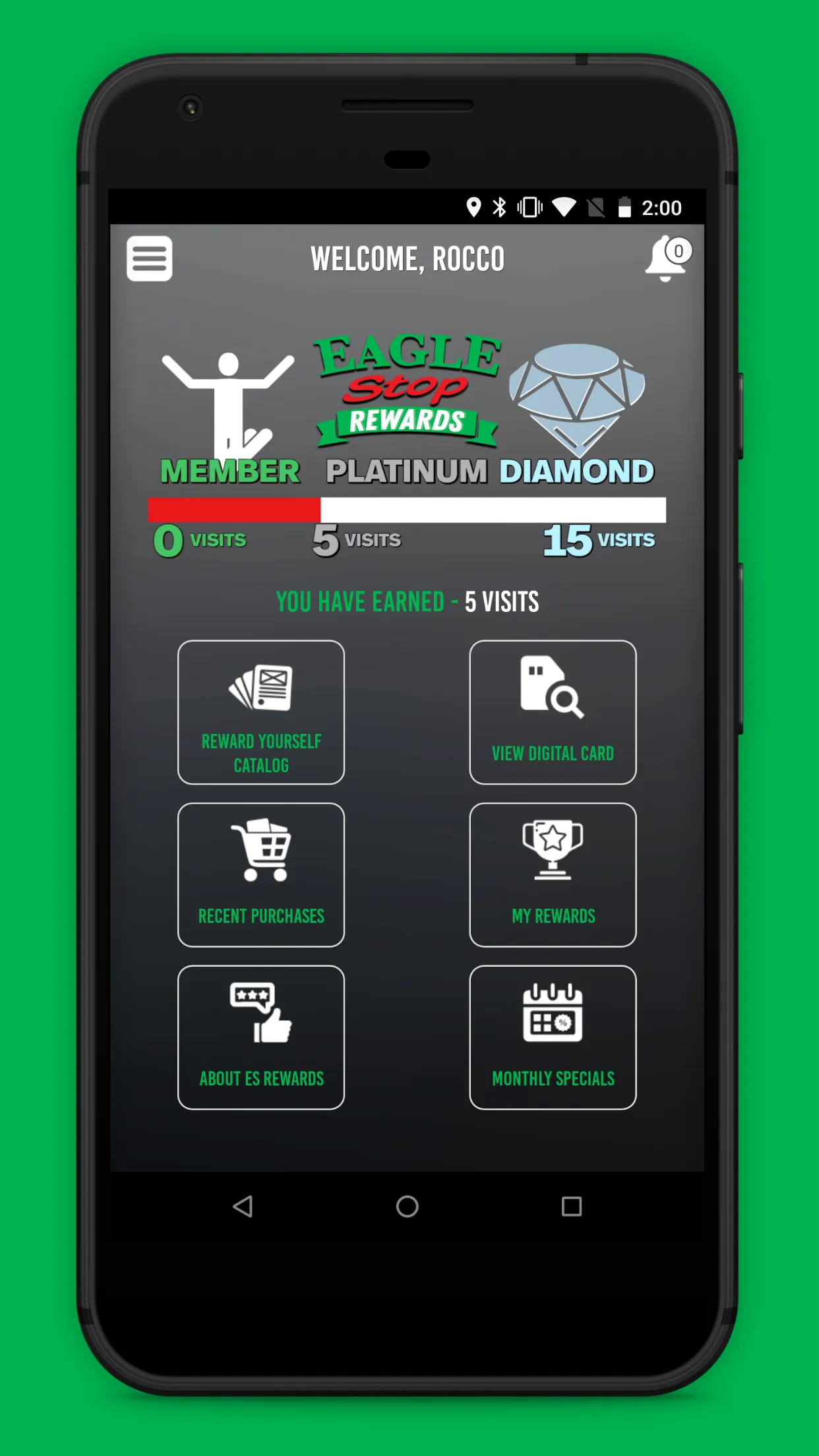 Eagle Stop Rewards | Indus Appstore | Screenshot