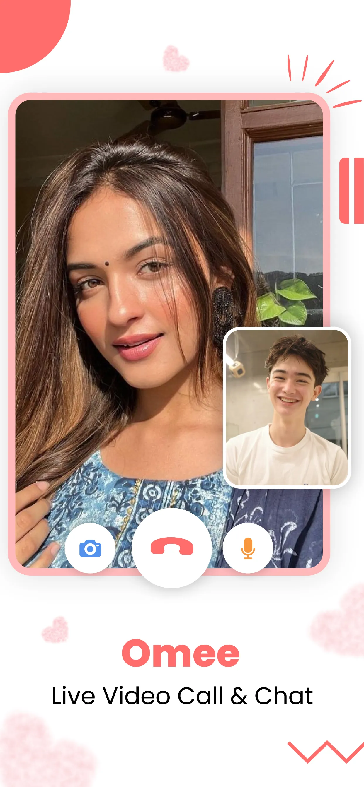 Omee - Live Video Call & Chat | Indus Appstore | Screenshot