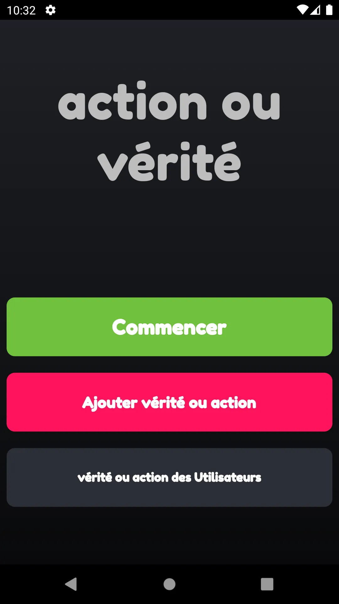 Action ou Vérité | Indus Appstore | Screenshot