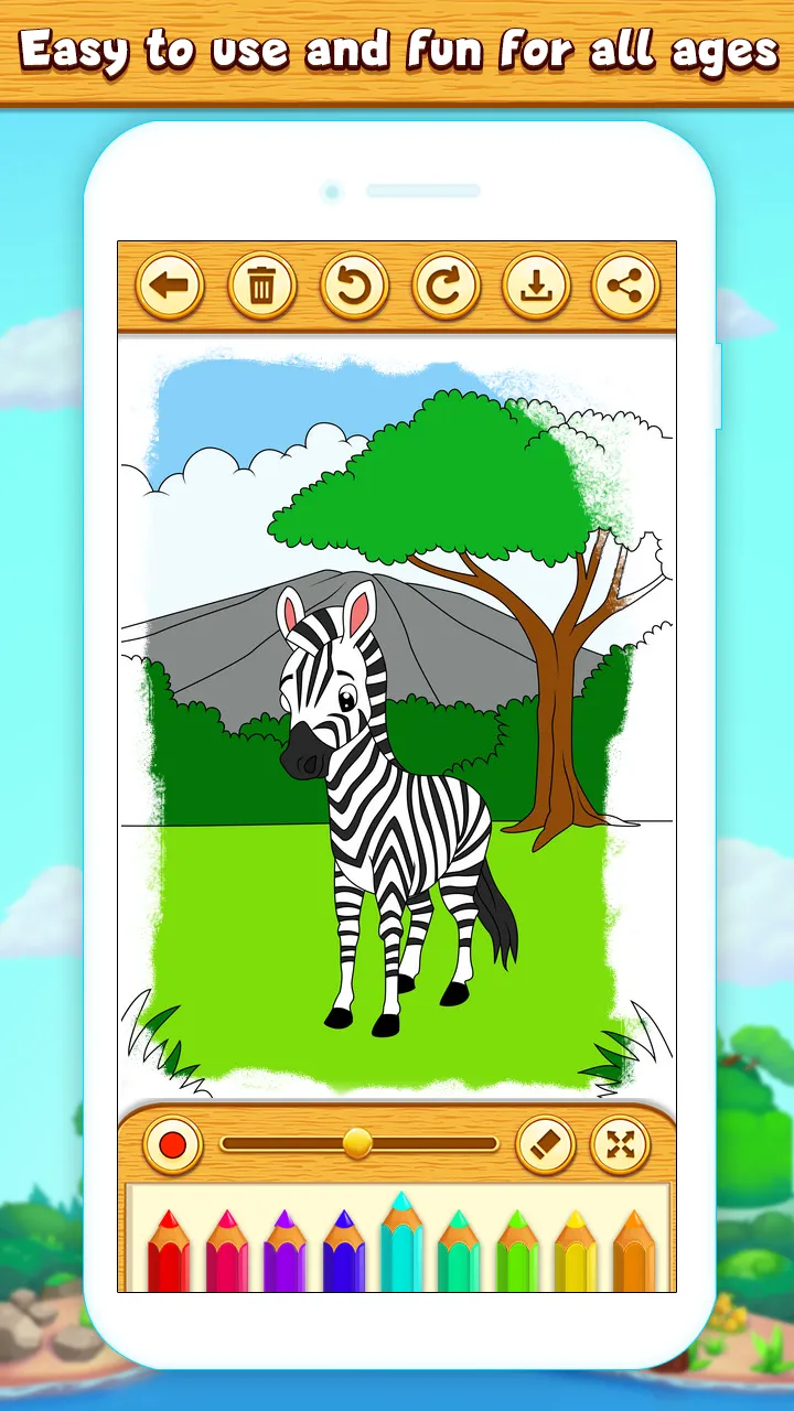 Animal Coloring Book & Drawing | Indus Appstore | Screenshot