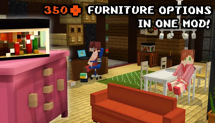 Furniture mod MCPE | Indus Appstore | Screenshot