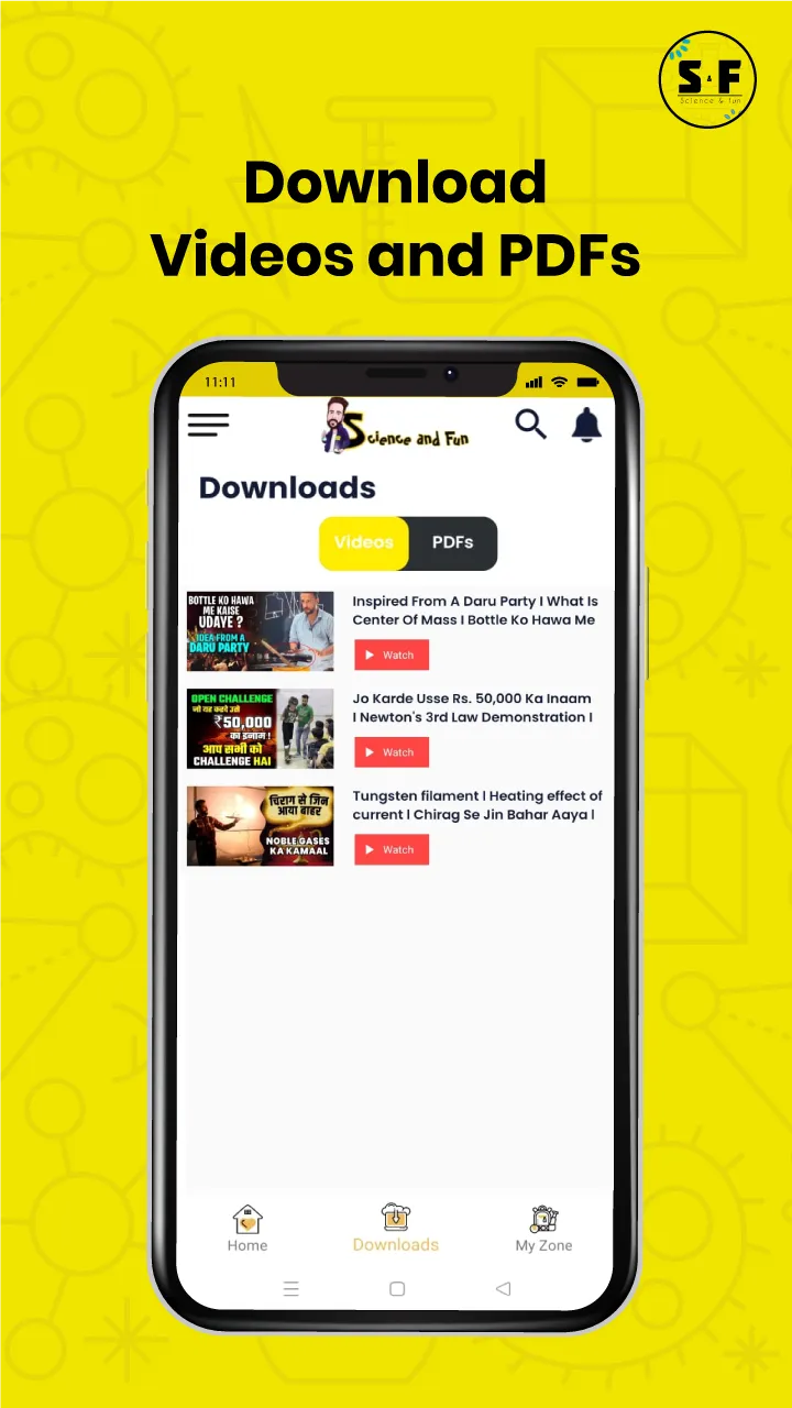 Science and Fun by Ashu Sir | Indus Appstore | Screenshot