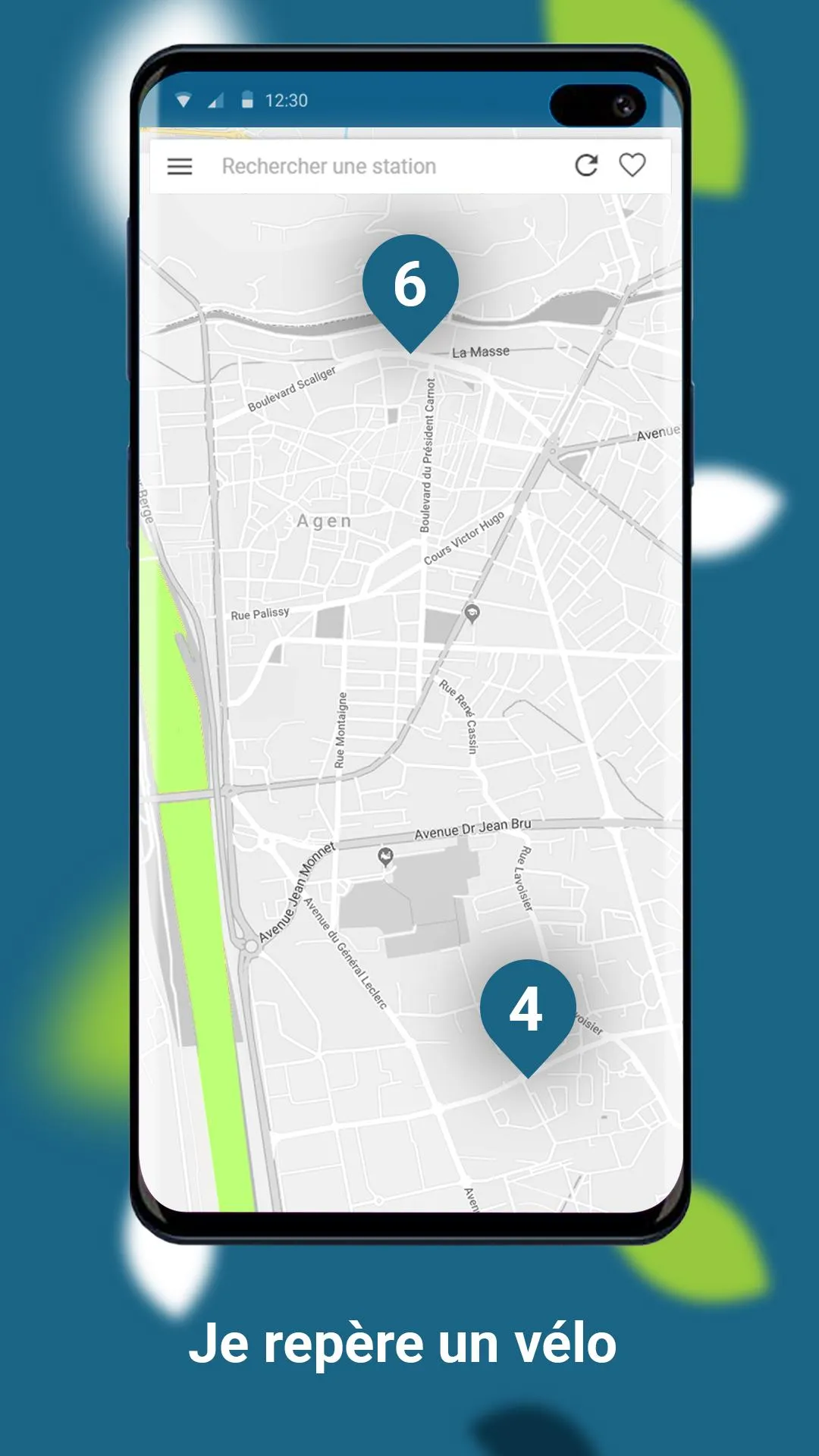 Tempo Vélo libre-service élect | Indus Appstore | Screenshot