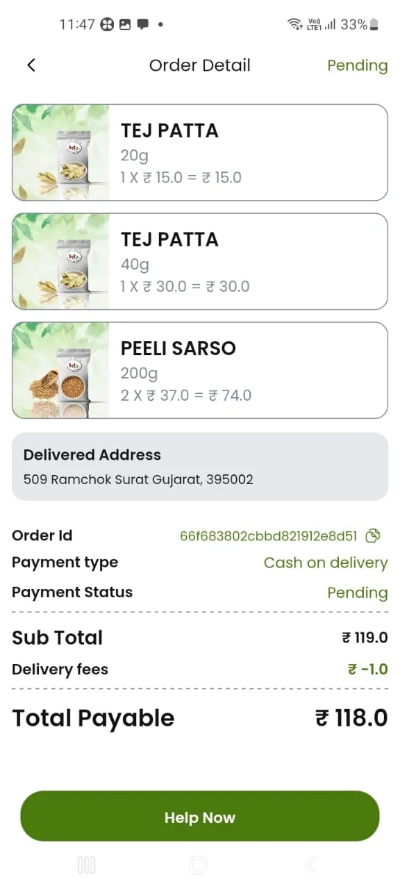 Hariom Atta & Spices | Indus Appstore | Screenshot