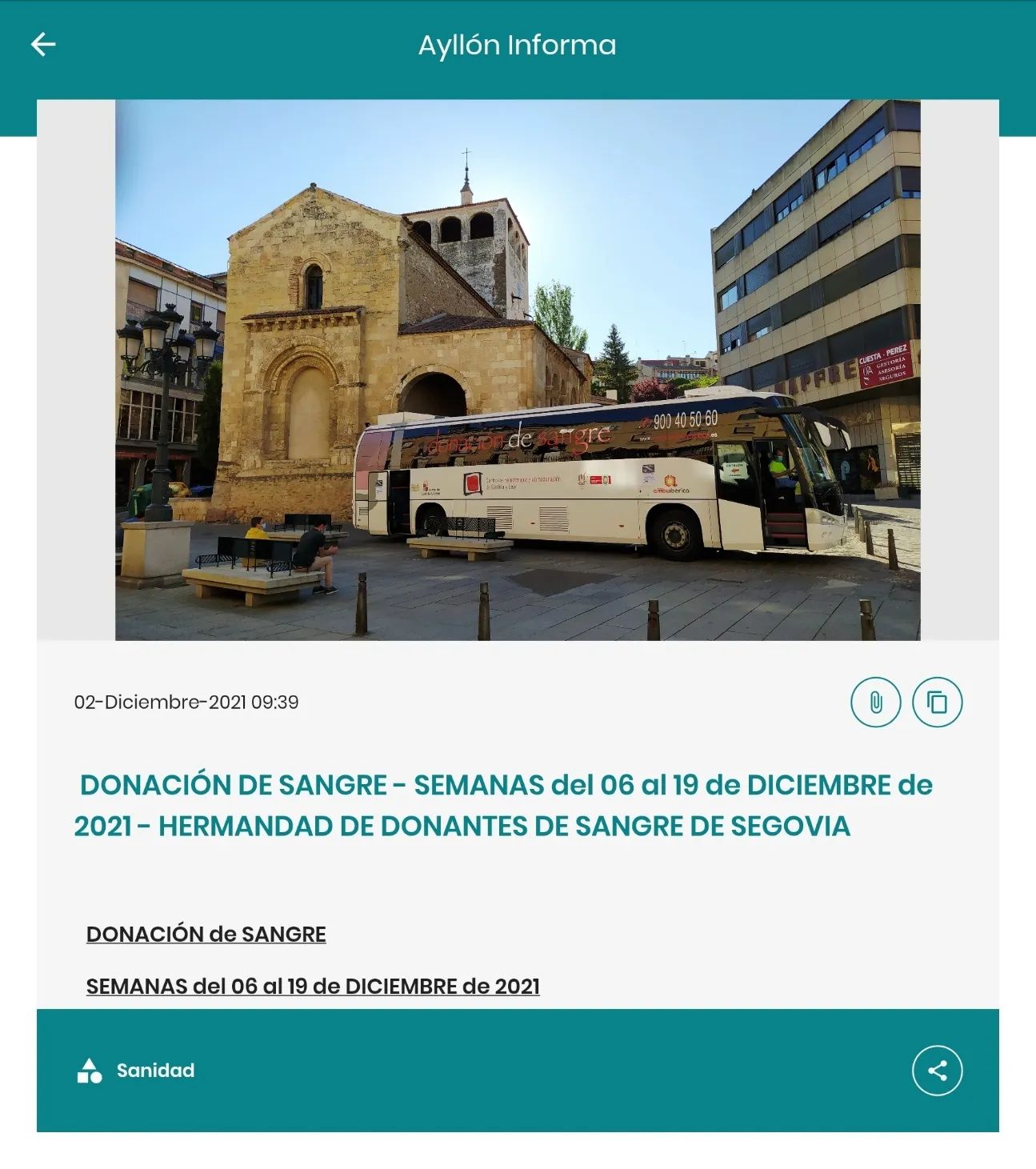 Ayllón Informa | Indus Appstore | Screenshot