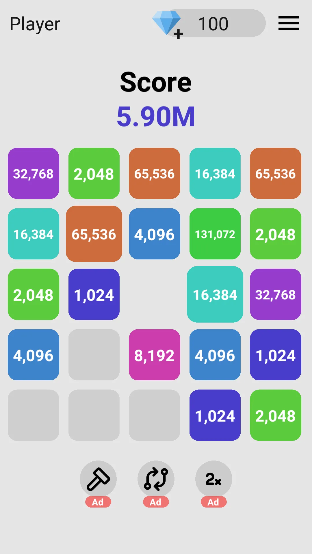 2048 Showdown: Merge Mania | Indus Appstore | Screenshot