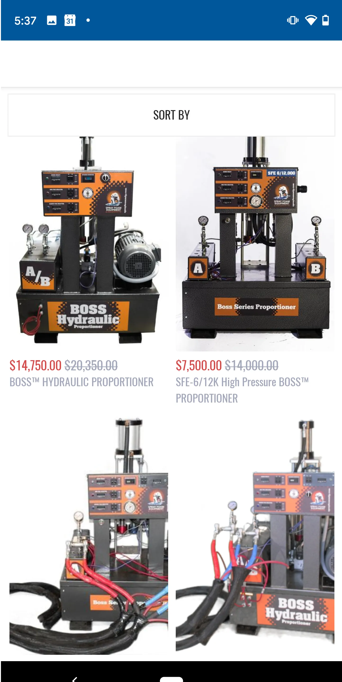 Spray Foam Equipment | Indus Appstore | Screenshot