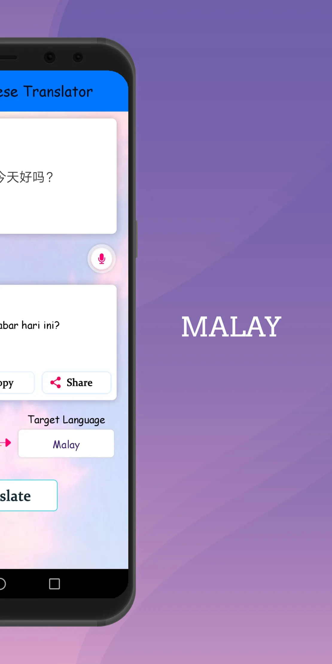 Malay - Chinese Translator | Indus Appstore | Screenshot