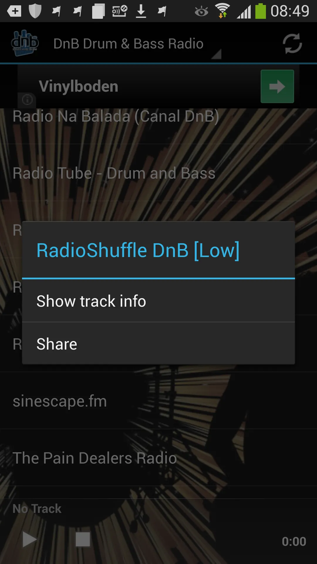 DnB Drum & Bass Radio Stations | Indus Appstore | Screenshot