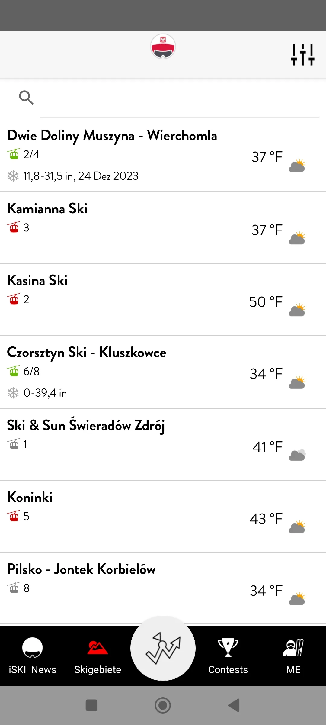 iSKI Polska - Ski & Snow | Indus Appstore | Screenshot