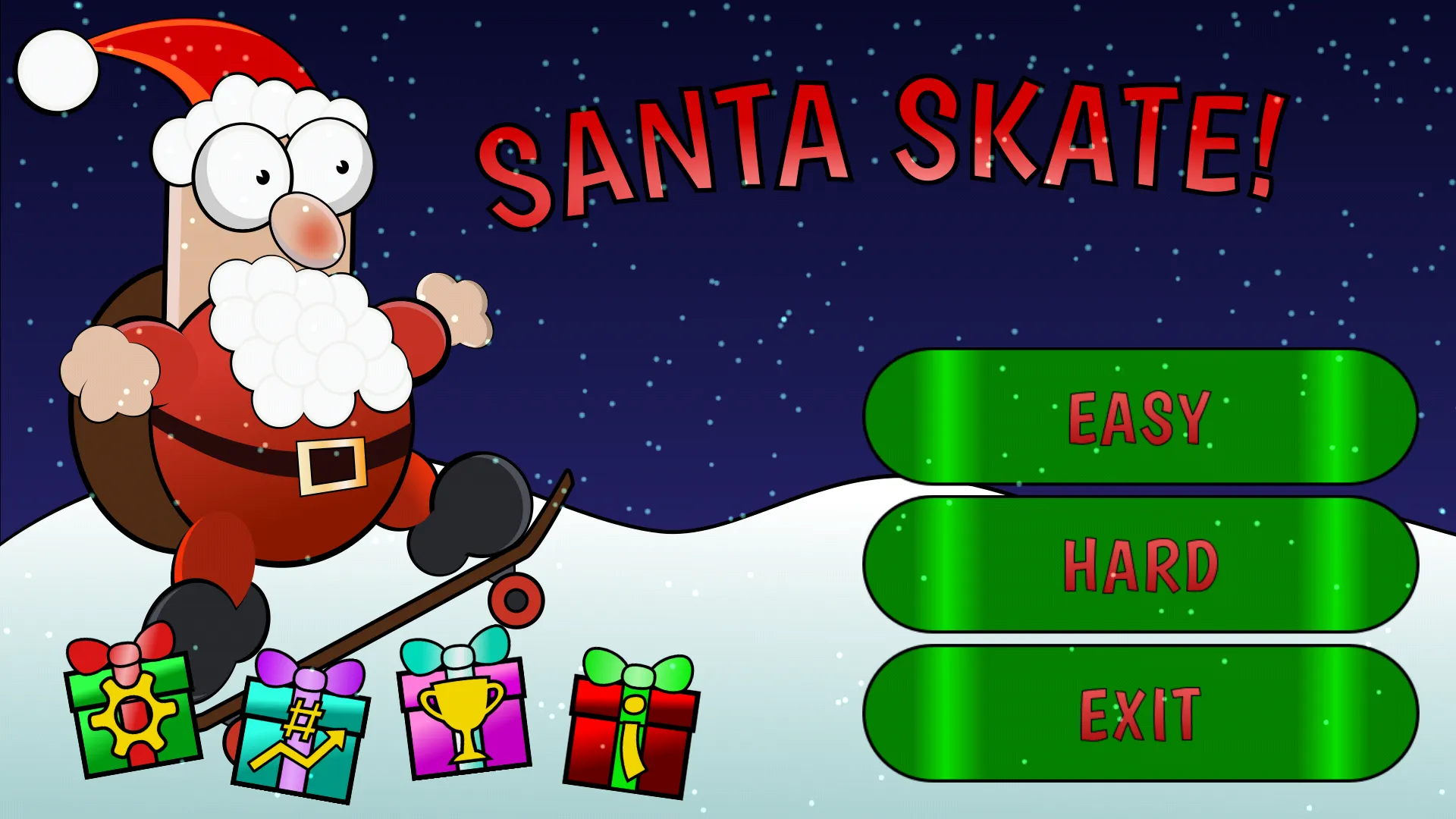 Santa Skate | Indus Appstore | Screenshot