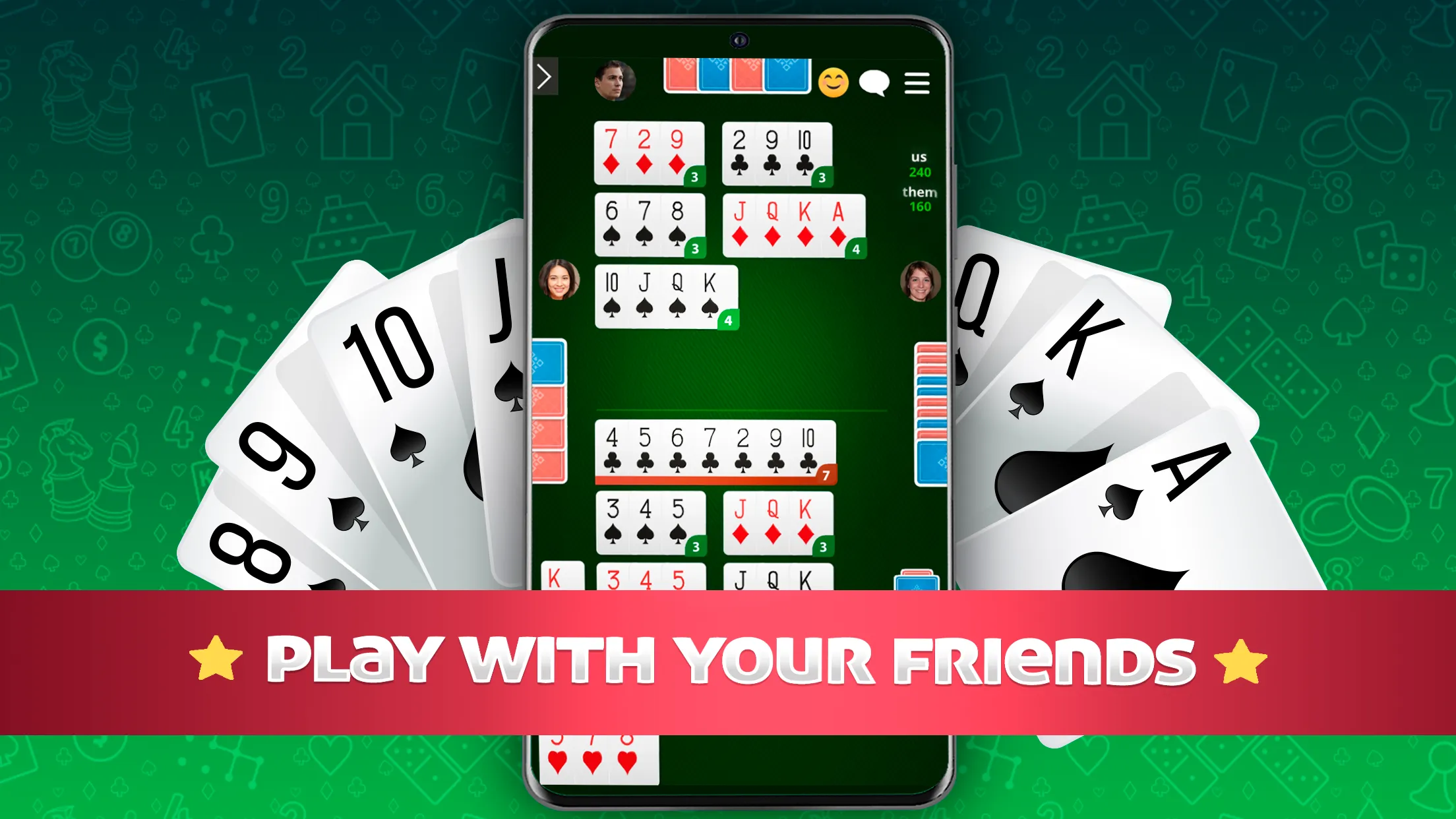 Canasta Online - Card Game | Indus Appstore | Screenshot