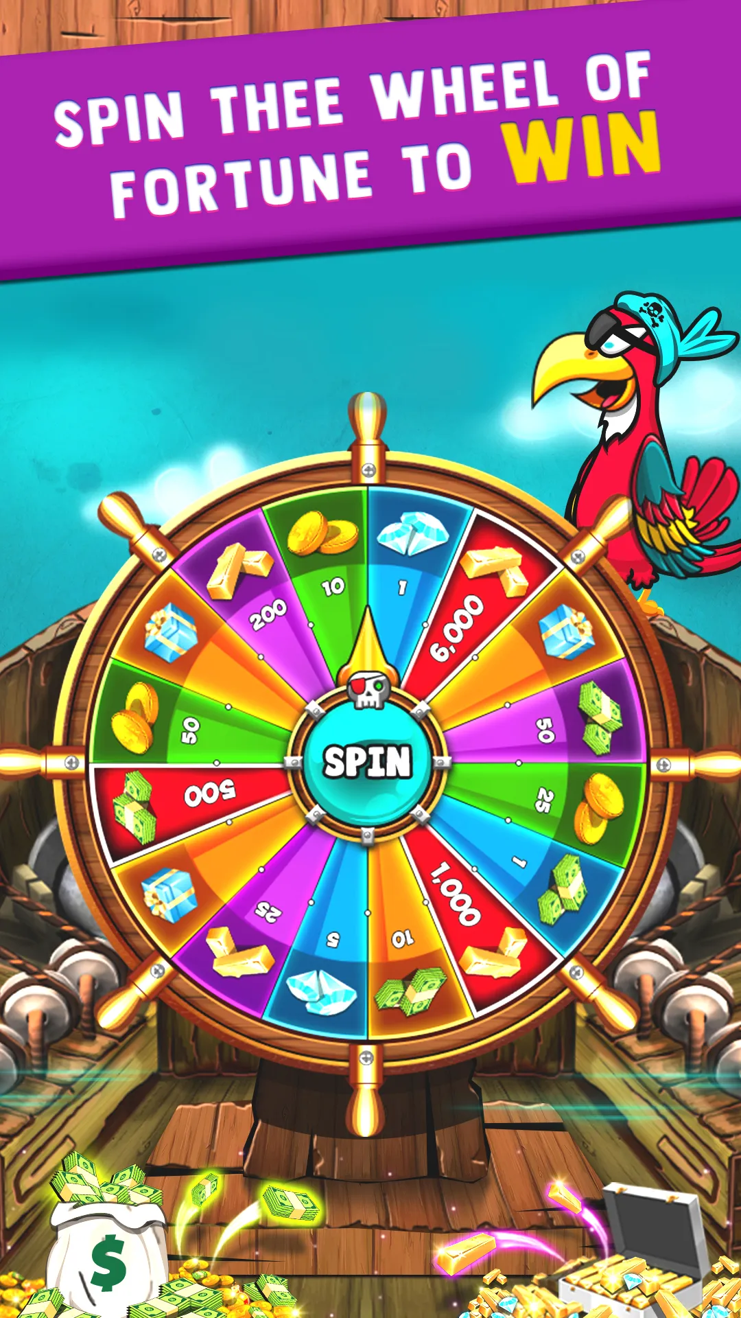 Pirates Gold Coin Party Dozer | Indus Appstore | Screenshot