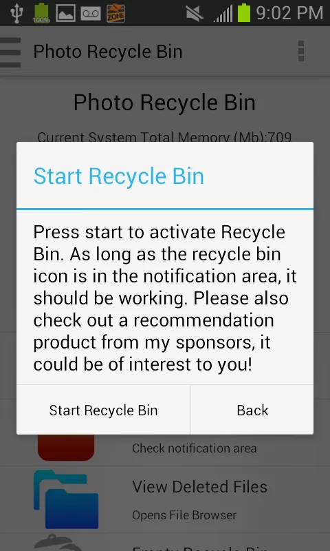 Photo Recycle Bin | Indus Appstore | Screenshot