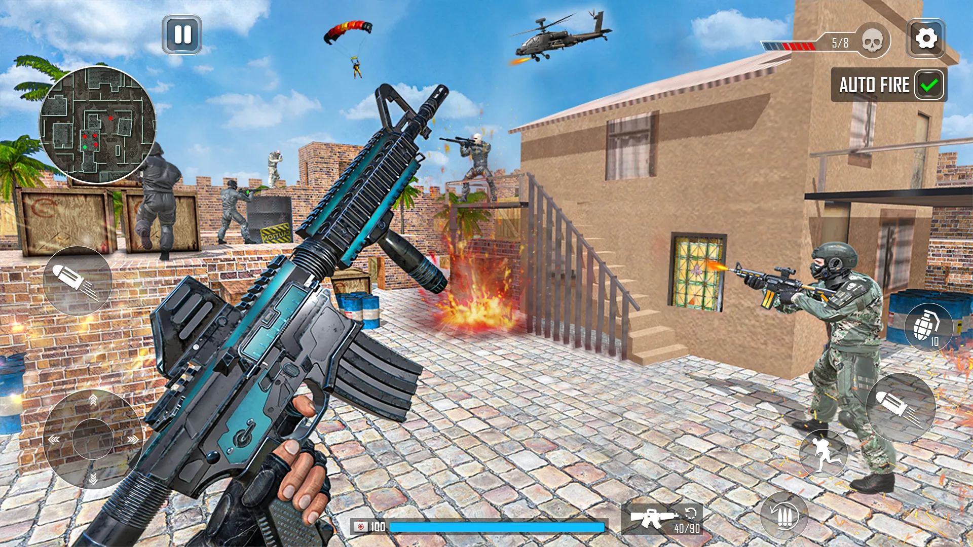 Gun Game 3d FPS Shooting Games | Indus Appstore | Screenshot