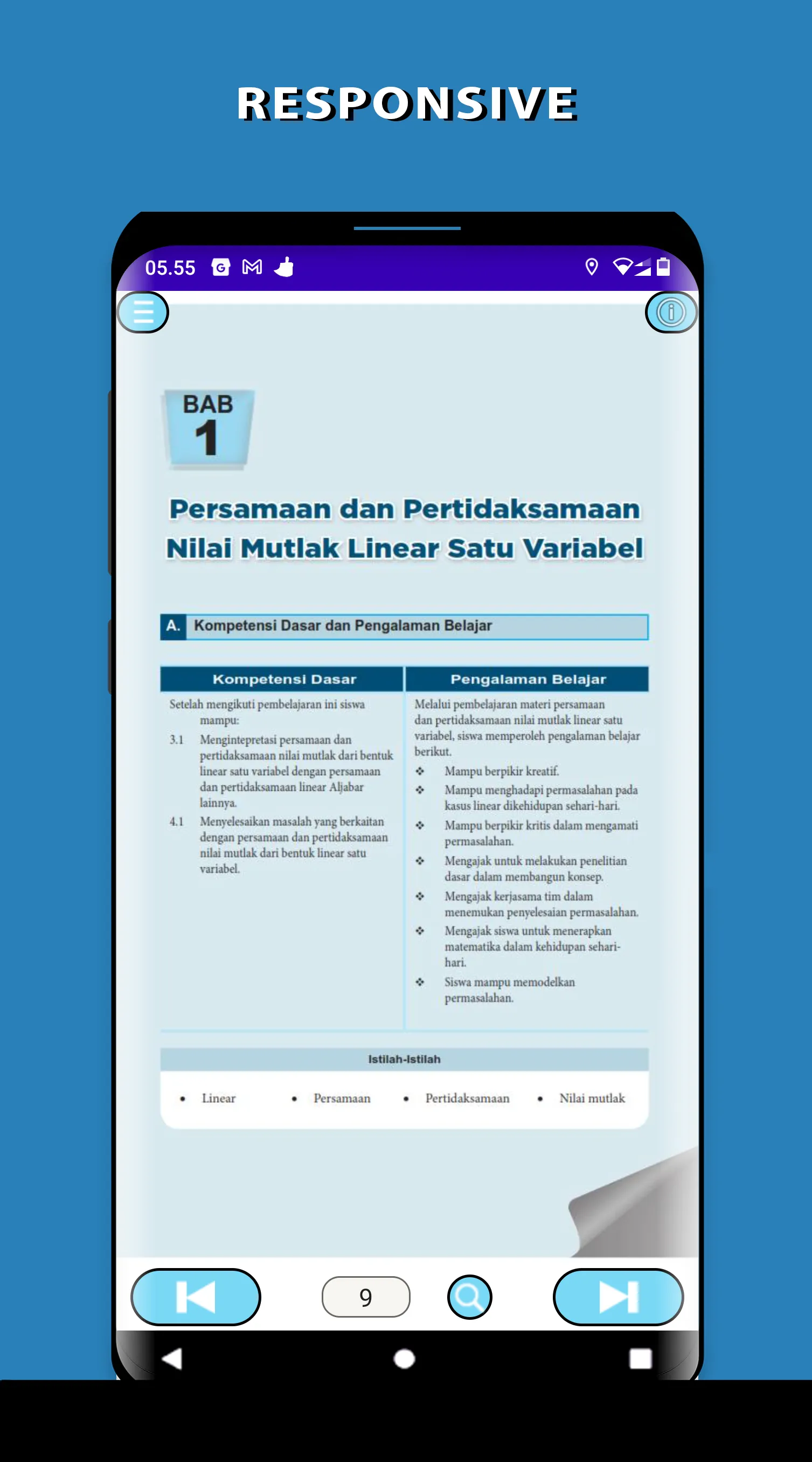 Matematika 10 Kurikulum 2013 | Indus Appstore | Screenshot