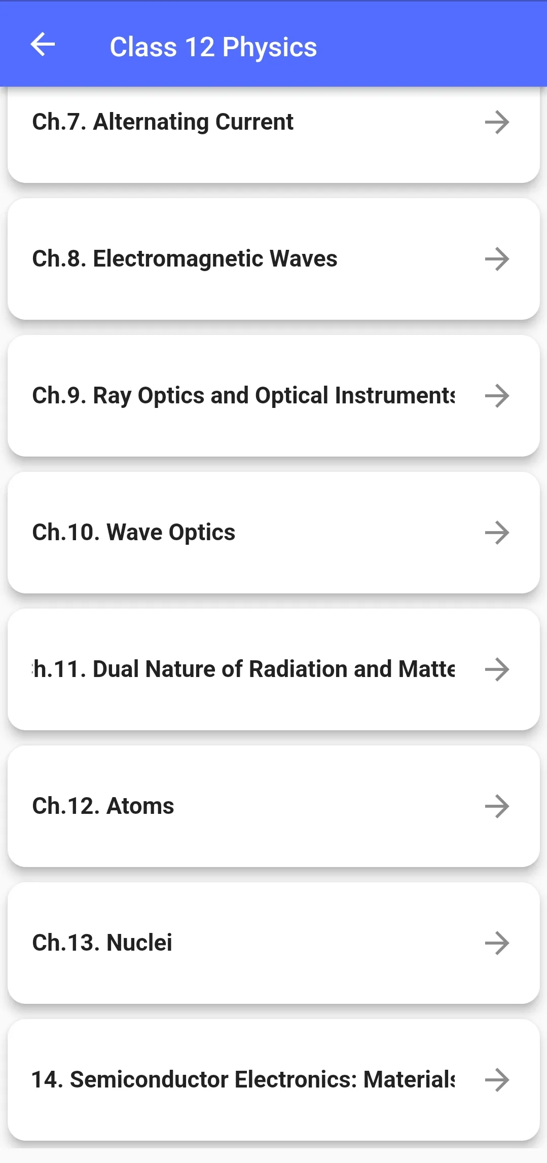 Class 12 Physics for 2023-24 | Indus Appstore | Screenshot