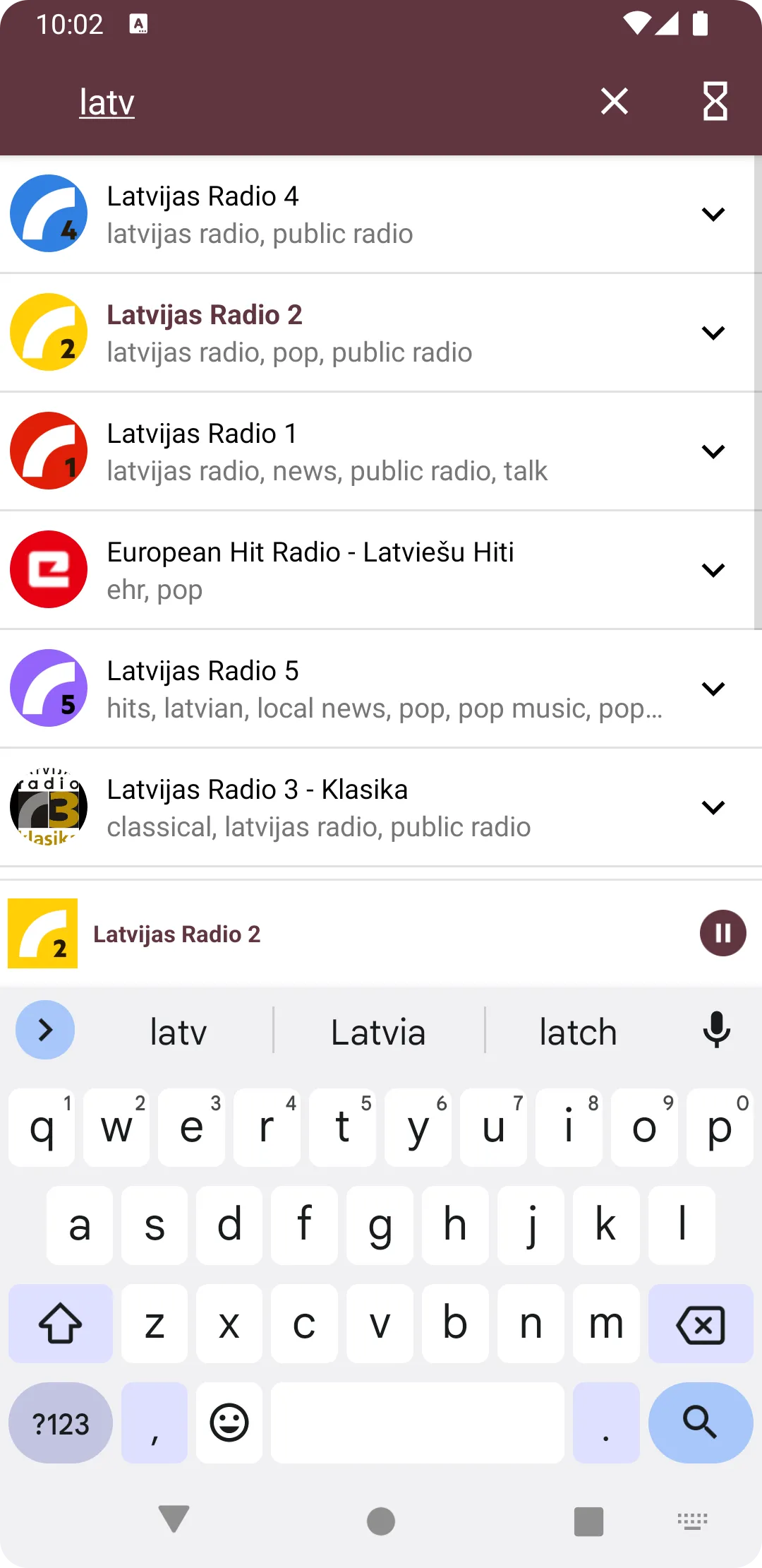 Radio Latvia : Online Stations | Indus Appstore | Screenshot