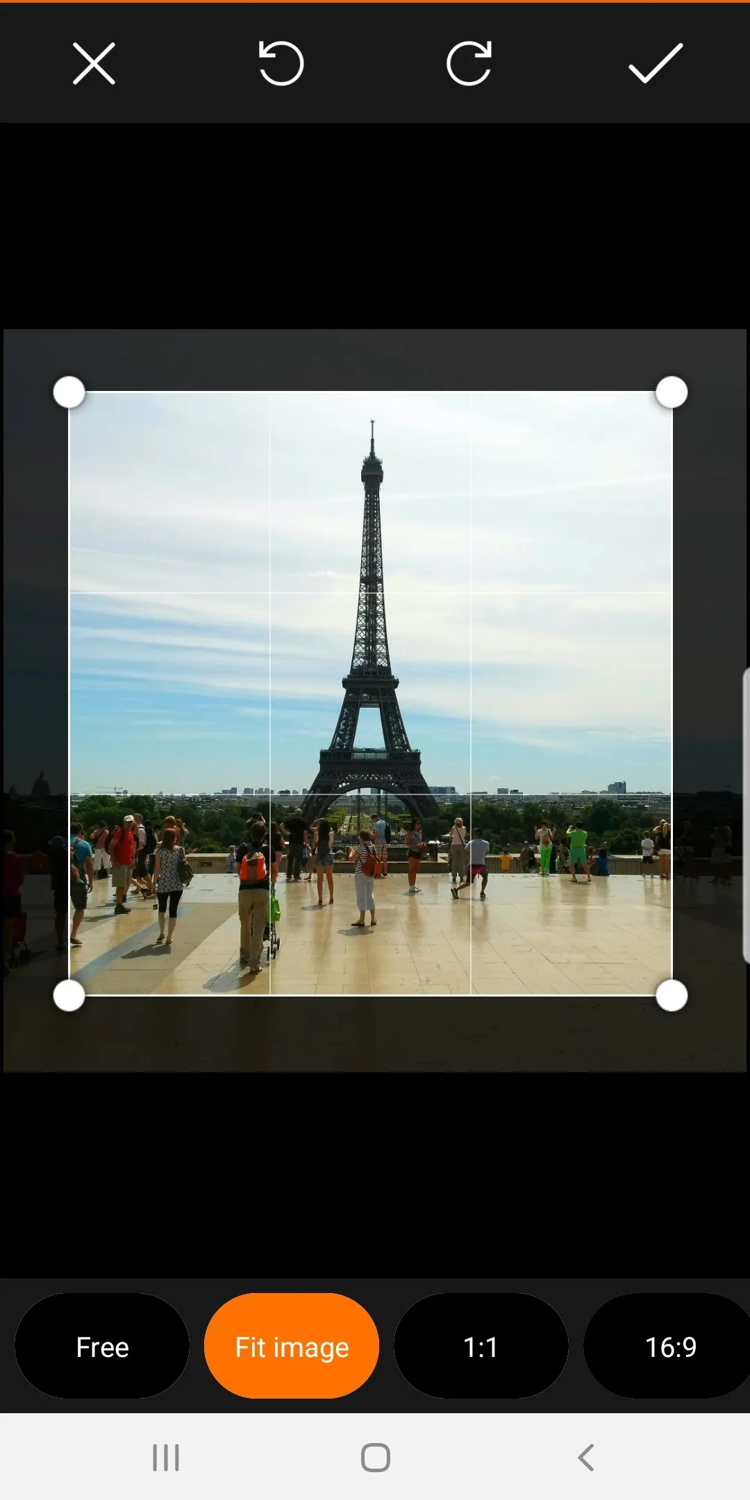 Crop Image Lite - Photo crop a | Indus Appstore | Screenshot