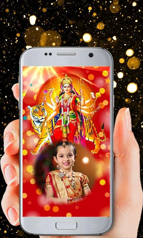 Durga Maa Photo Frames | Indus Appstore | Screenshot